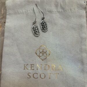 Kendra Scott silver earrings